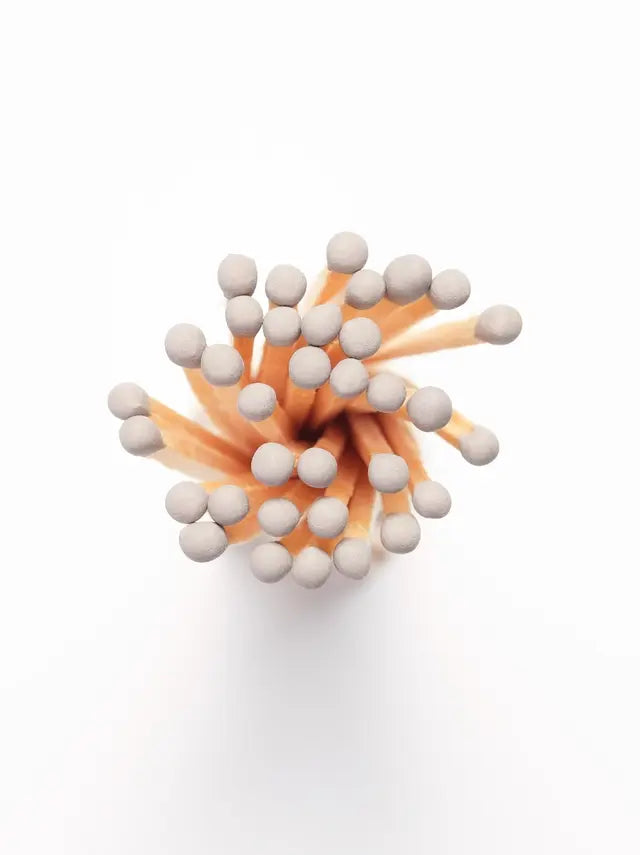 Vintage Apothecary Matches - Grey