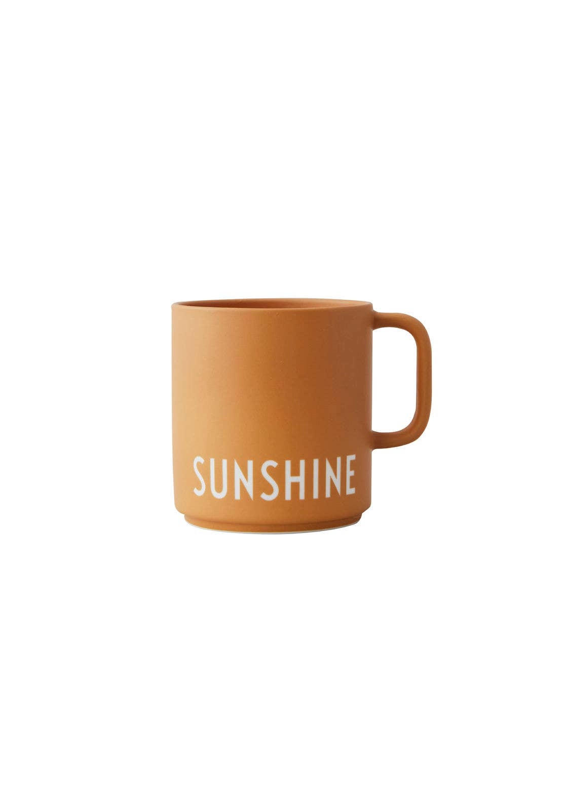 Favourite Cup Porcelain Mug - Mustard (Sunshine)
