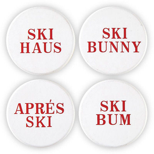 Après Ski Wine Stoppers (4 Pack)