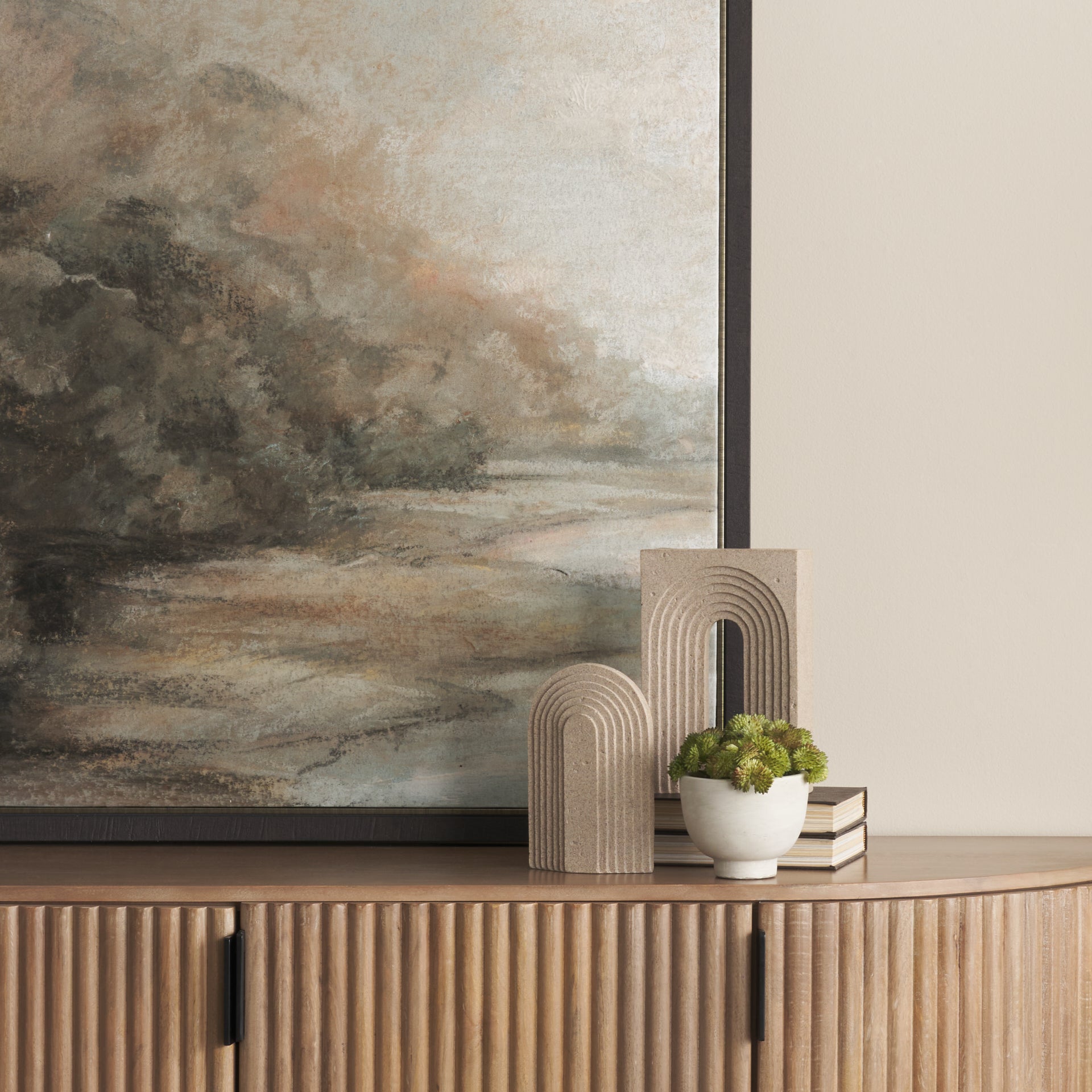 Kacia Resin Textured Decorative Object
