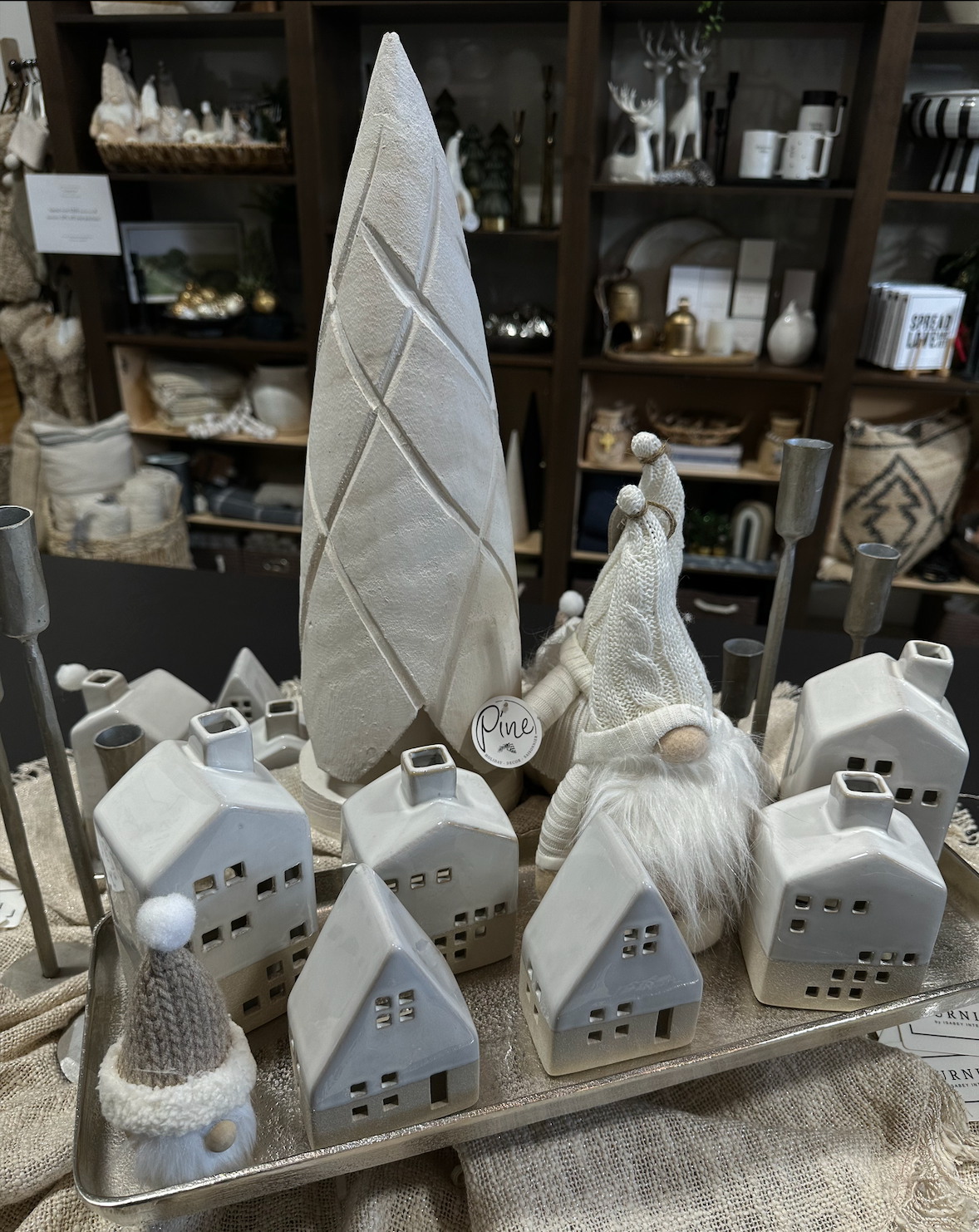 Ceramic Tealight House - Medium