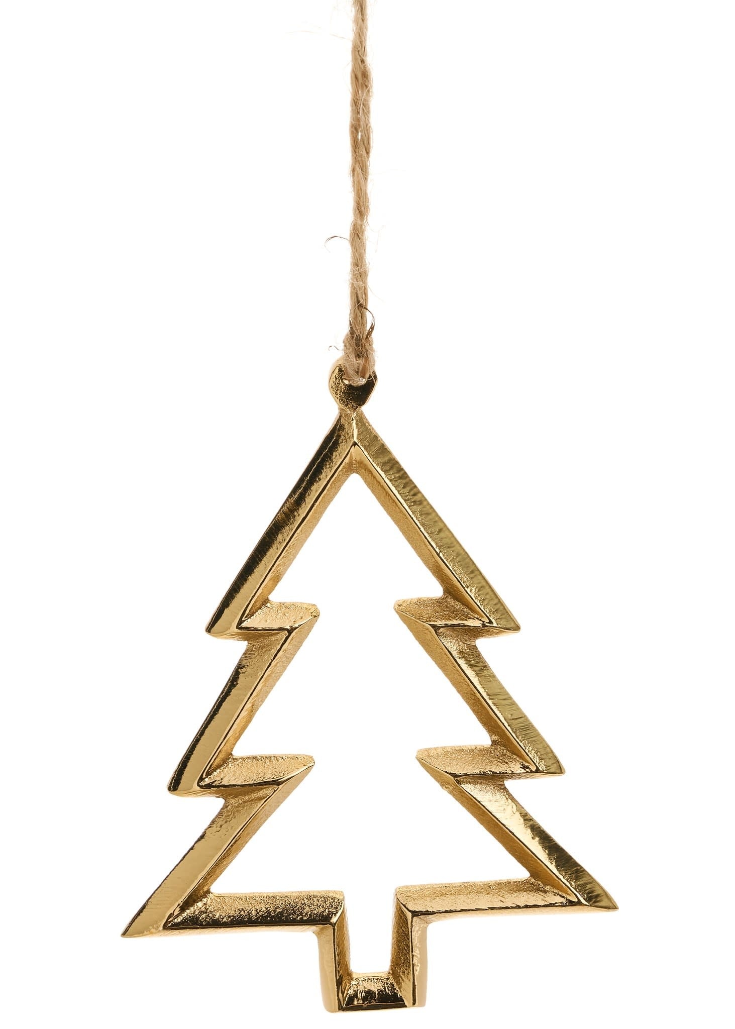 Aluminum Tree Ornament - Gold
