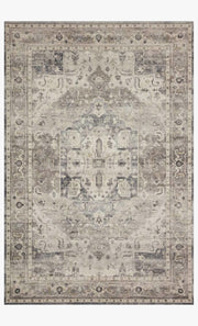Hathaway Rug - Steel/Ivory - 2'6" x 7'6" - No Rug Pad