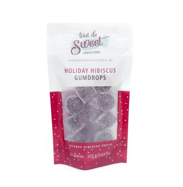 Holiday Hibiscus Gumdrops