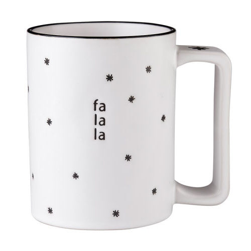 Fa La La Snowflake Mug