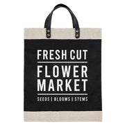 Flower Market Tote - Black