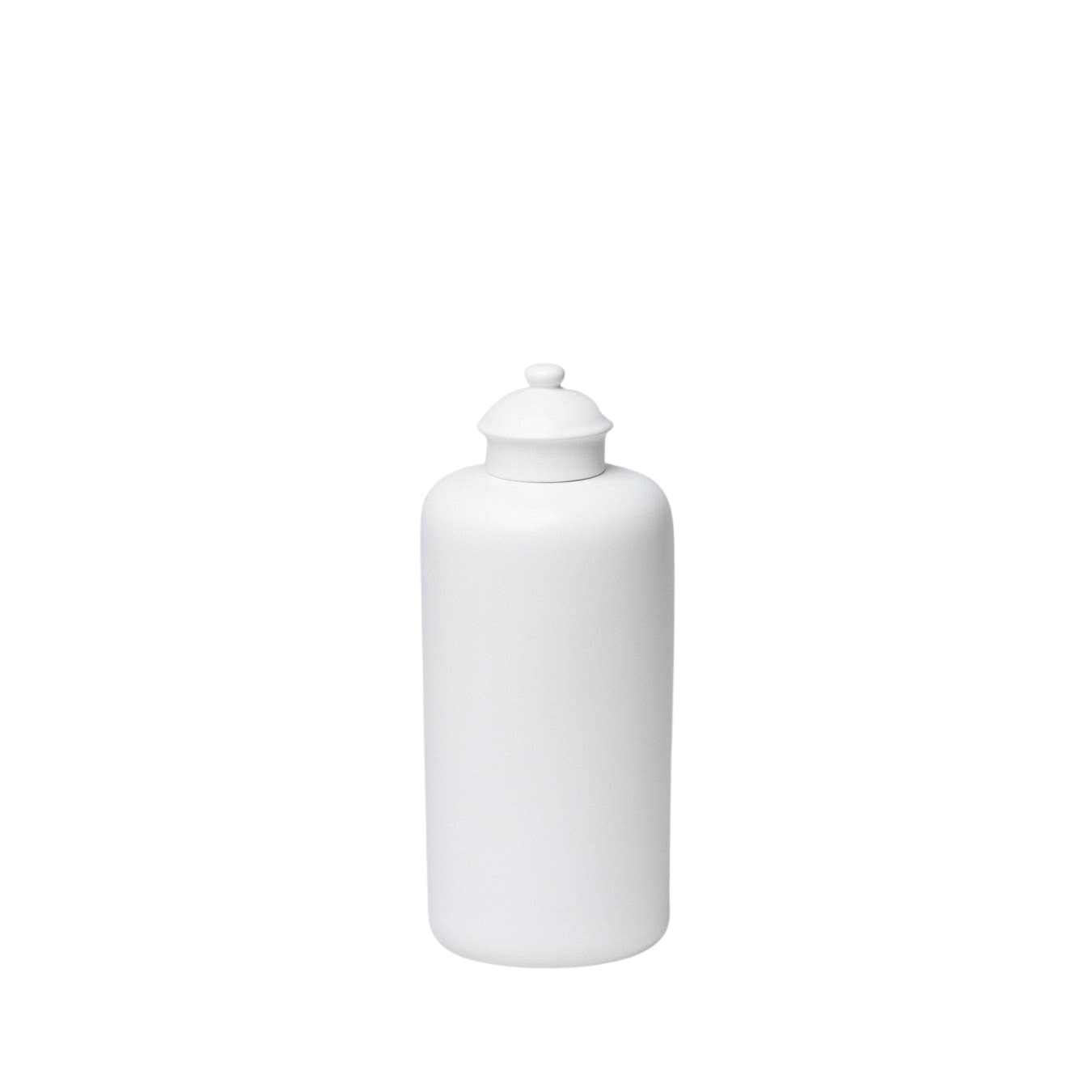 Mandarin Semi-Matte Vase - White