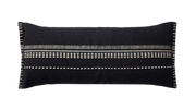 Justina Blakeney Lumbar Pillow - Black/Natural