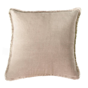 Beige Soft Linen Pillow