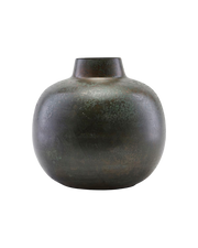 Lama Vase - Green/Brown