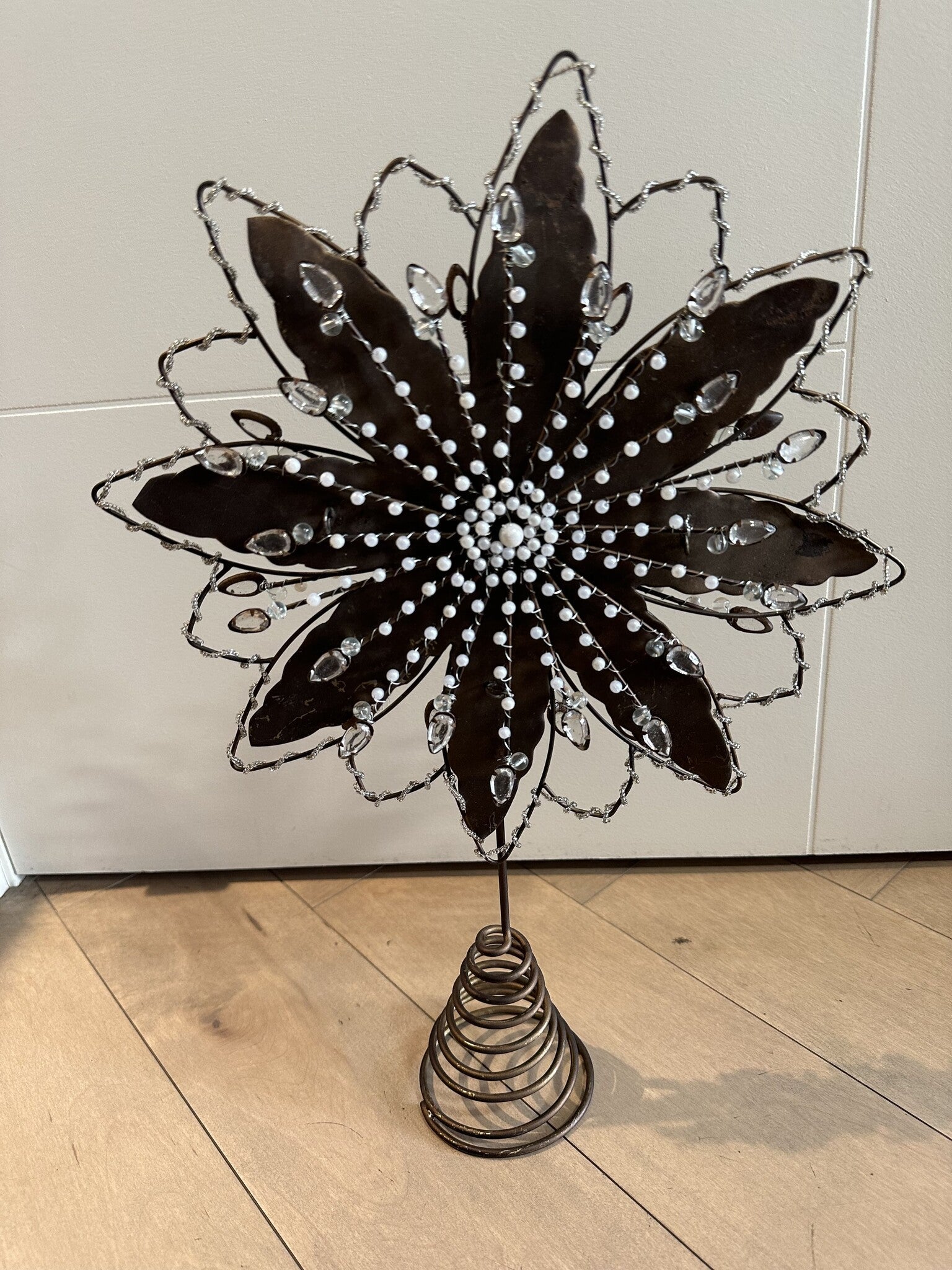 Rustic Snowflake Tree Topper