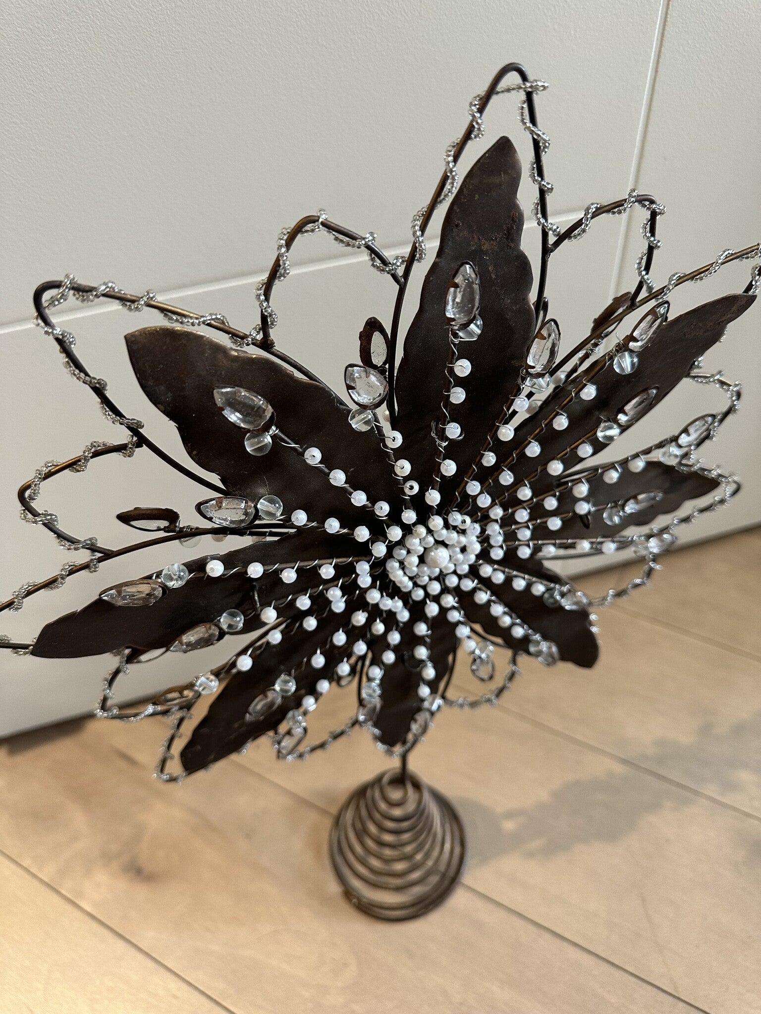 Rustic Snowflake Tree Topper