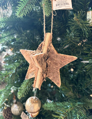 Birch Ornament - Star