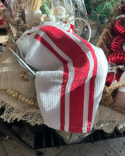 Circa Xmas Towel - Red & White