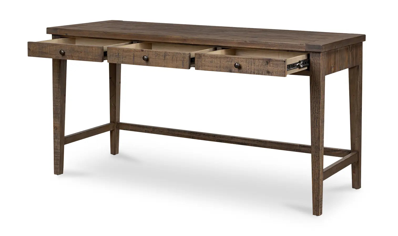 Liam Desk Aged Brown