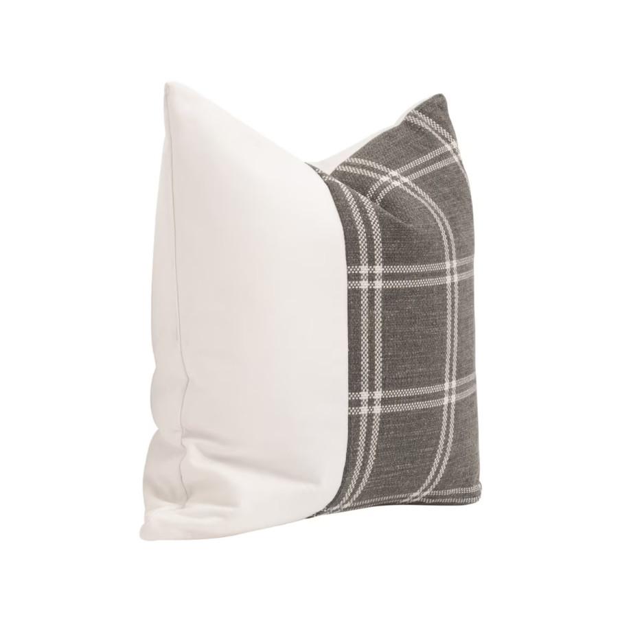 The Lawyer Pillow - Smoke/Ivory