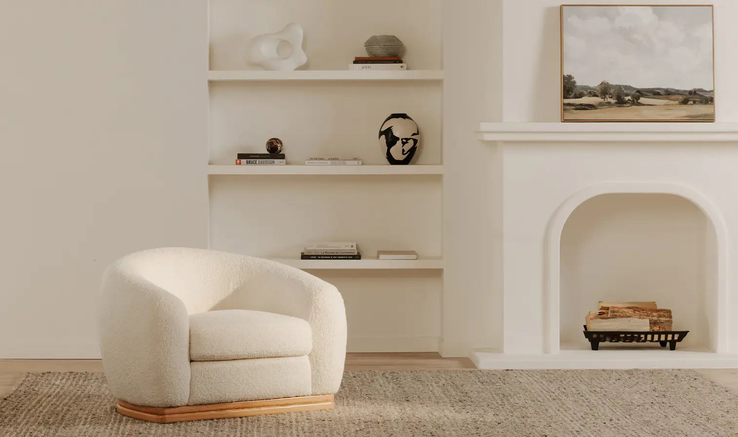 Marlowe Lounge Chair Cream