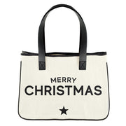 Mini Canvas Tote - Merry Christmas