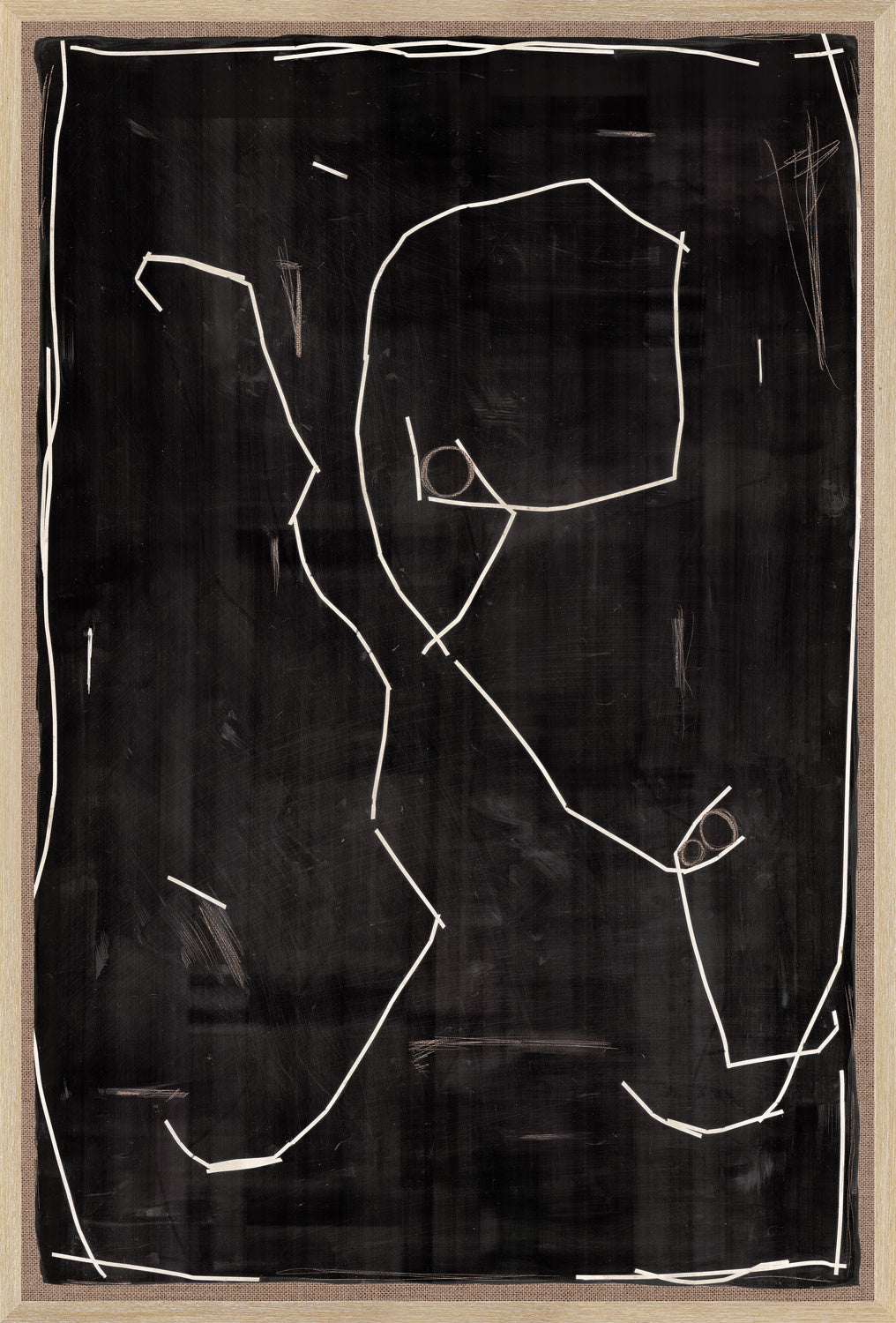 Modern Hieroglyph I - Small - Mocha