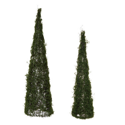 Faux Moss and Twig Tree
