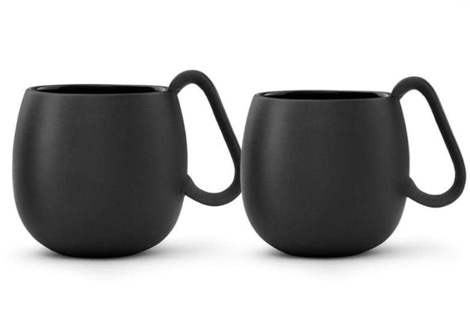 Nina Tea Mug - Charcoal