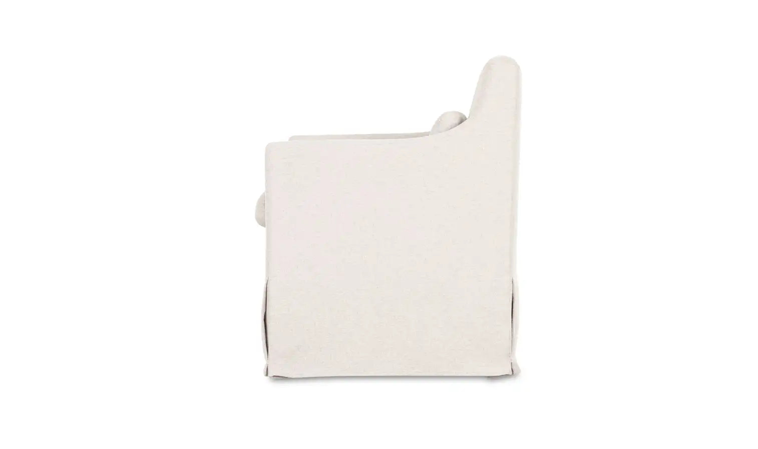 Lydia Slipcover Dining Chair Beige