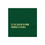 Holiday Napkins - Pour A Double
