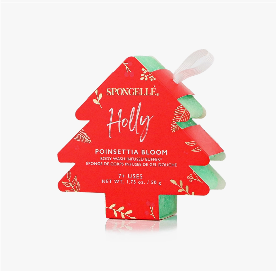 Holiday Tree Buffer - Poinsettia Bloom