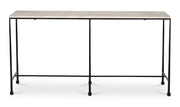 River Console Table Botticino Marble