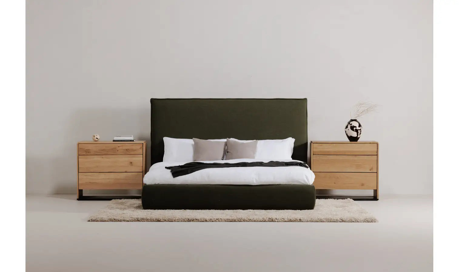 Luzon Bed Tall Headboard