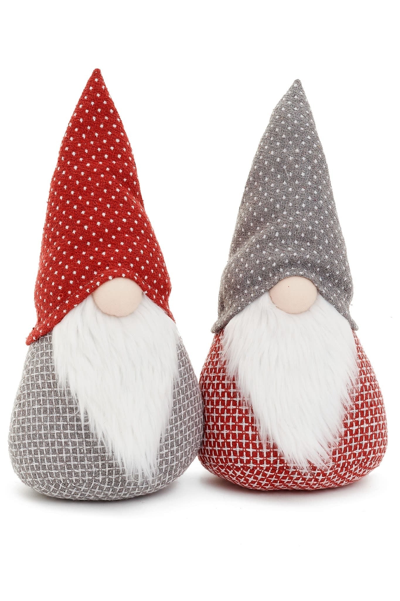 Scandi Santa - Grey/Red