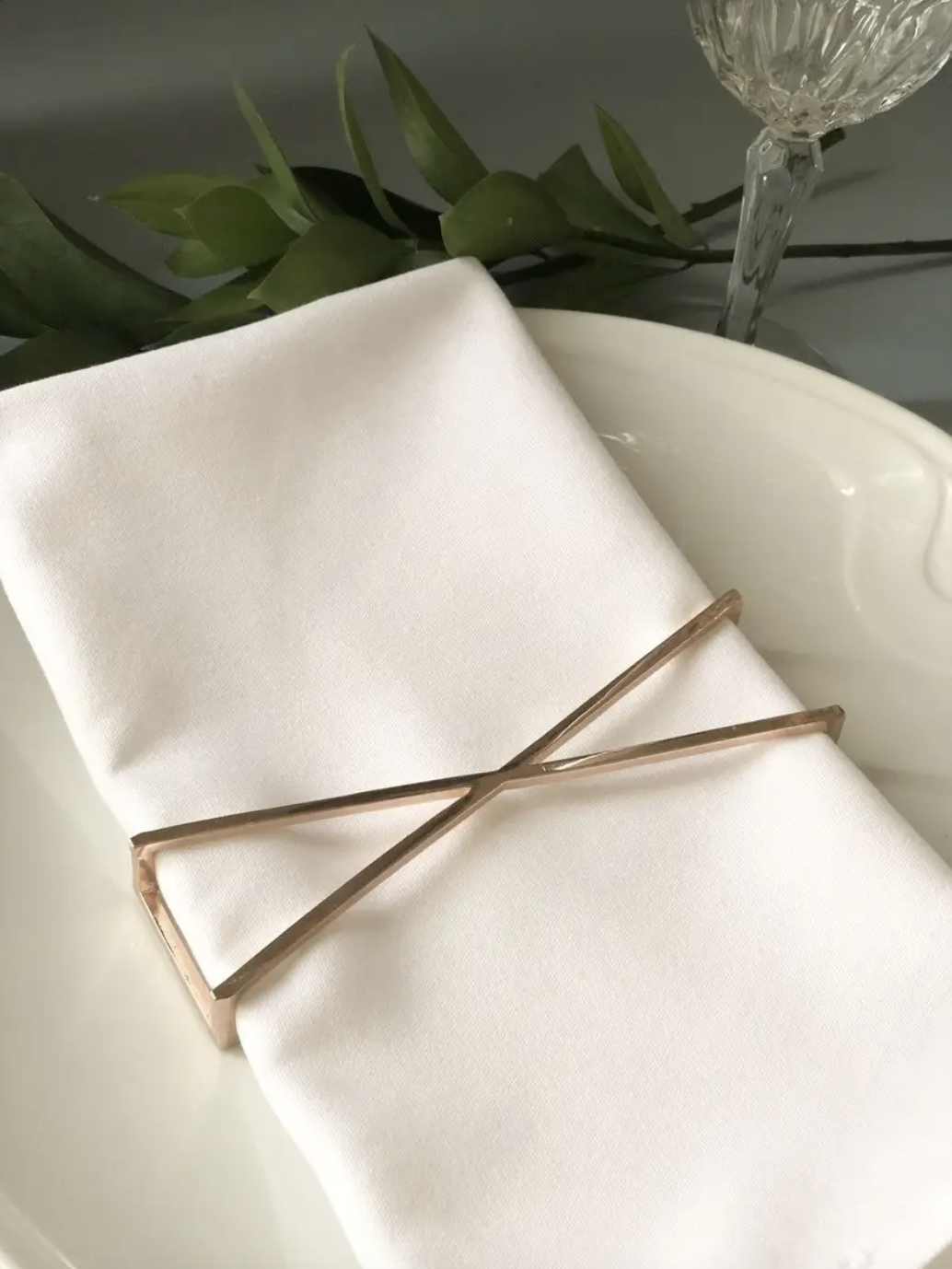 Napkin Wrap - Gold