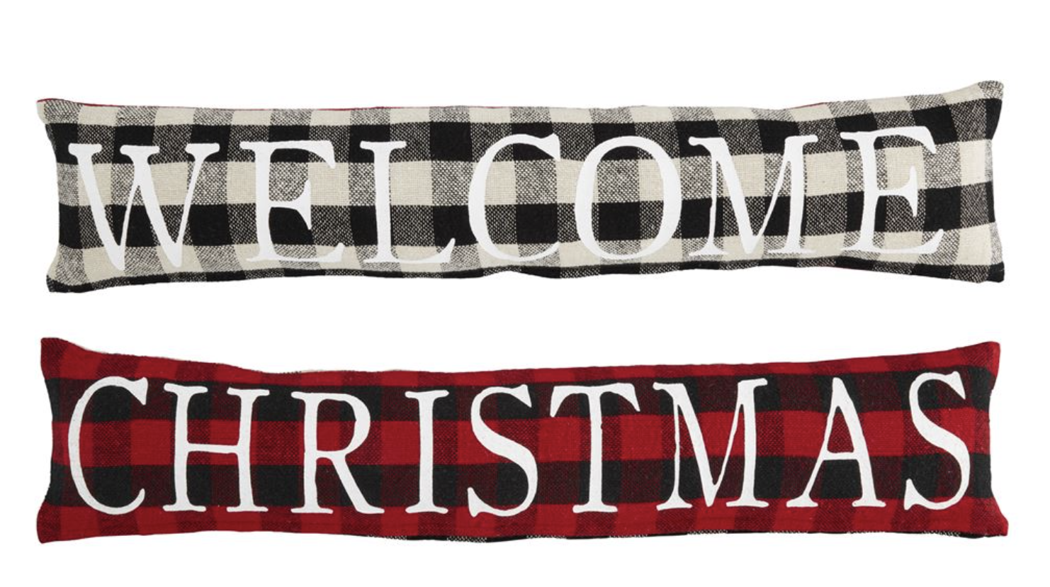 Reversible Buffalo Plaid Pillow