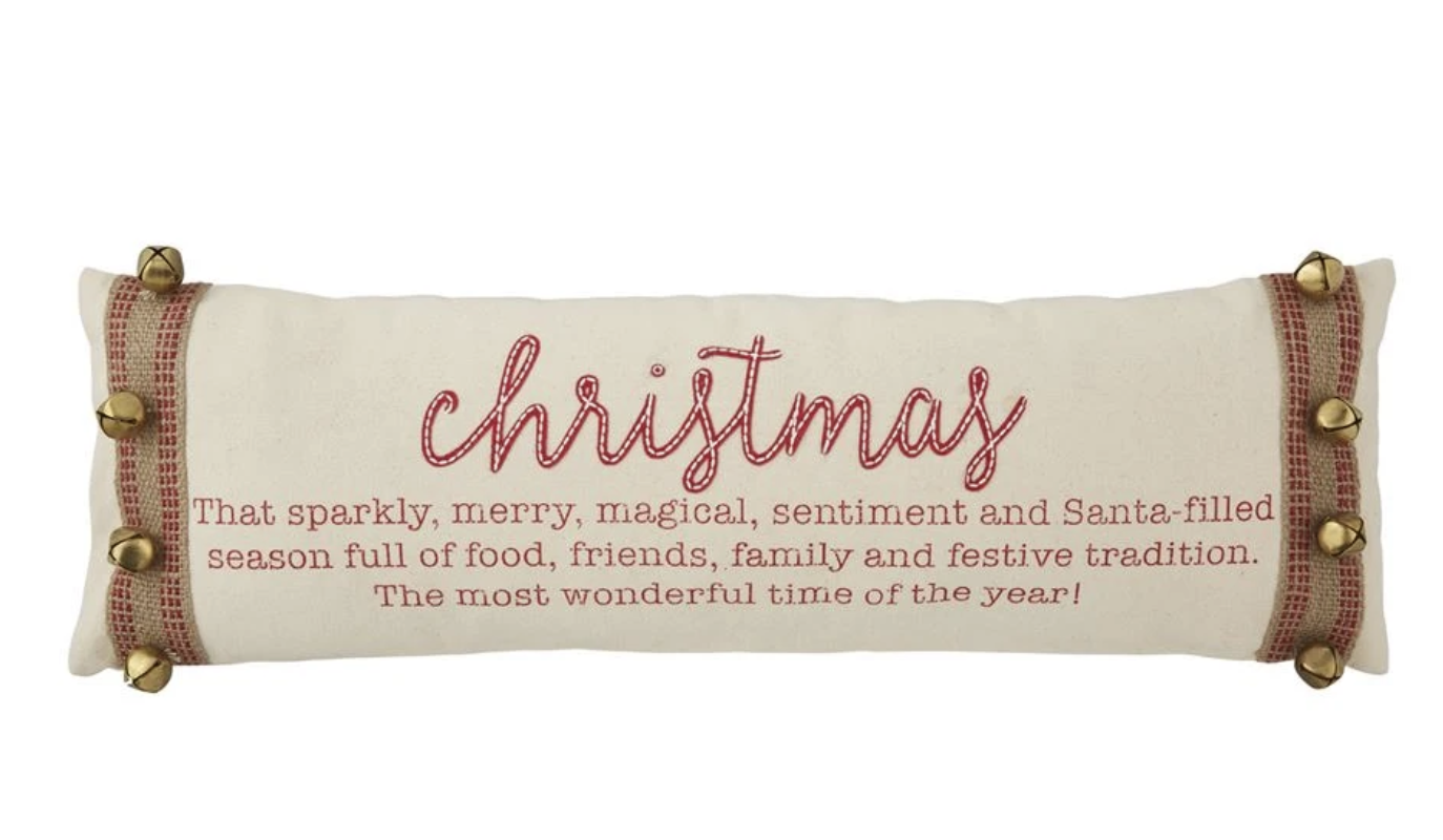 Christmas Definition Long Pillow
