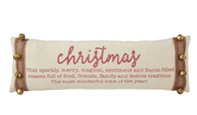 Christmas Definition Long Pillow