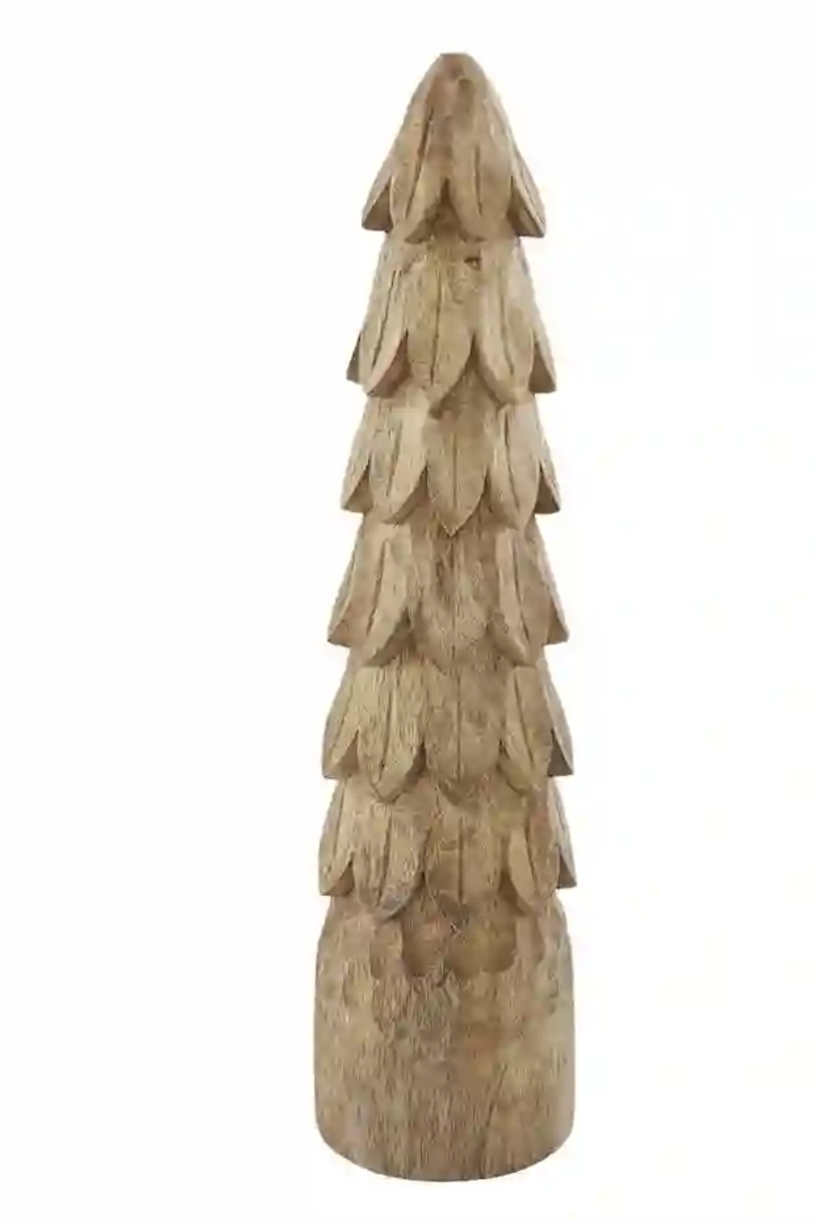 MEDIUM CARVED DECORATIVE TREE