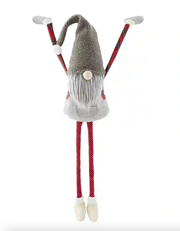 Dangle Arm Gnome - Grey - Large