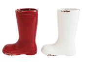 Stoneware Boot Vase