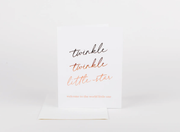 Twinkle Twinkle Little Star Greeting Card