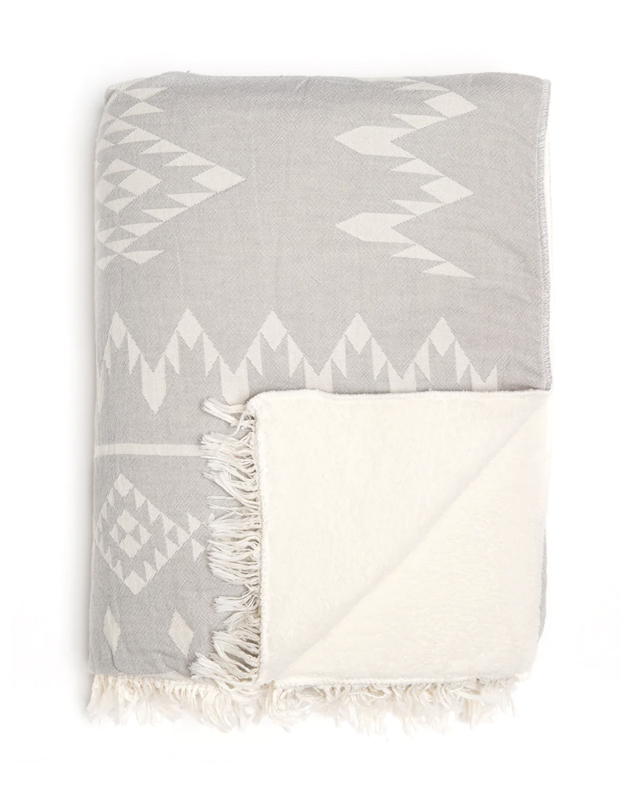 The Coastal Throw - Pewter