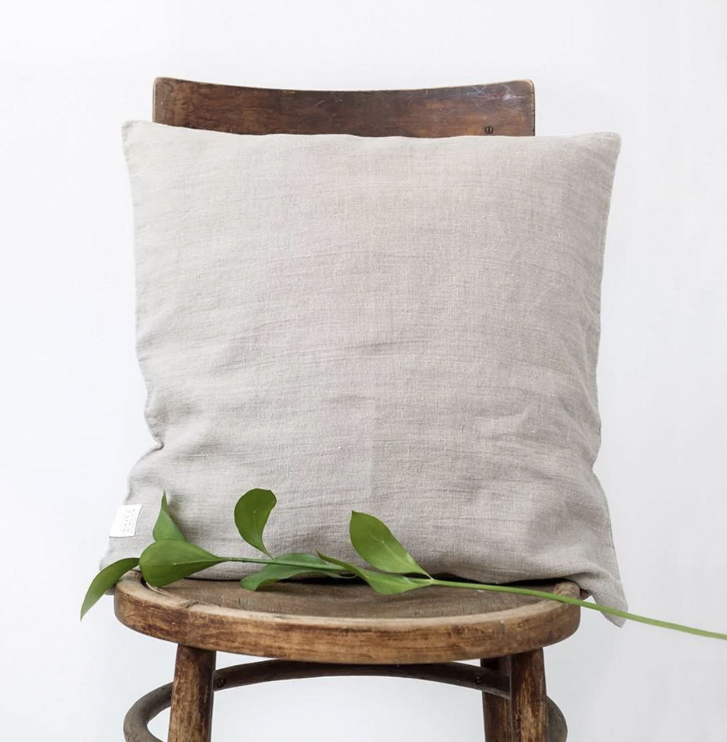 Linen Cushion Cover - Natural