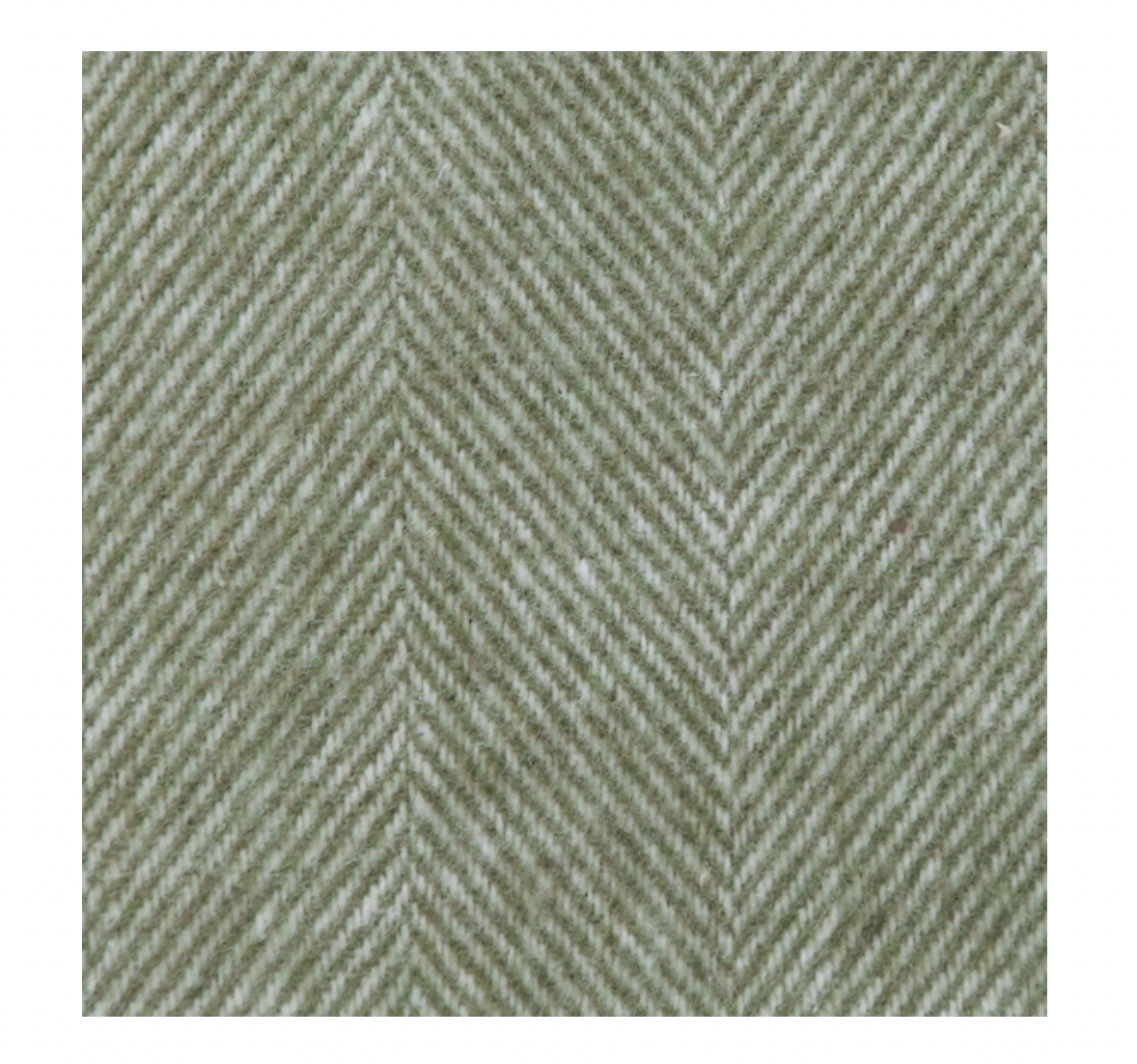 Italian Herringbone Throw - Olive