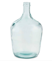 Caraffe Bottle Vase - Caribbean Blue