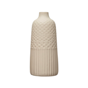 Debossed Stoneware Vase