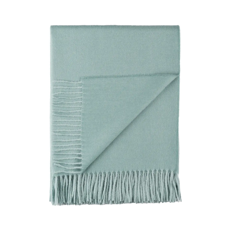 Baby Alpaca Throw - Ember