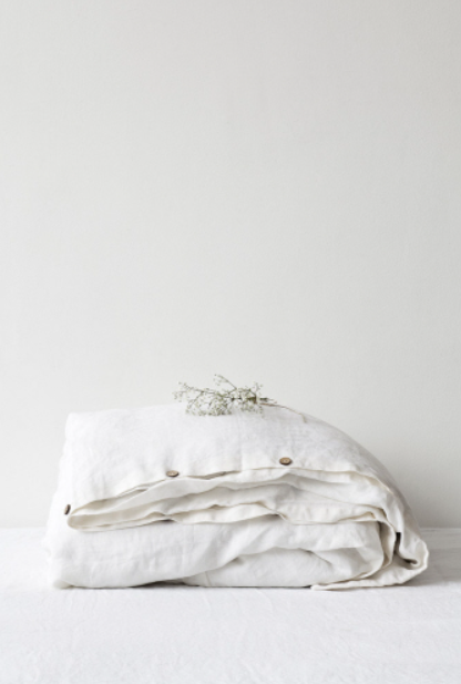 Duvet Set - White - Queen