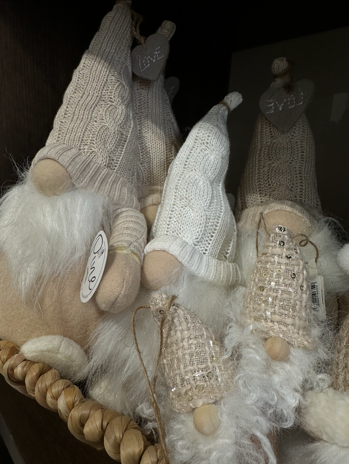 Heart Hat Gnome - Beige