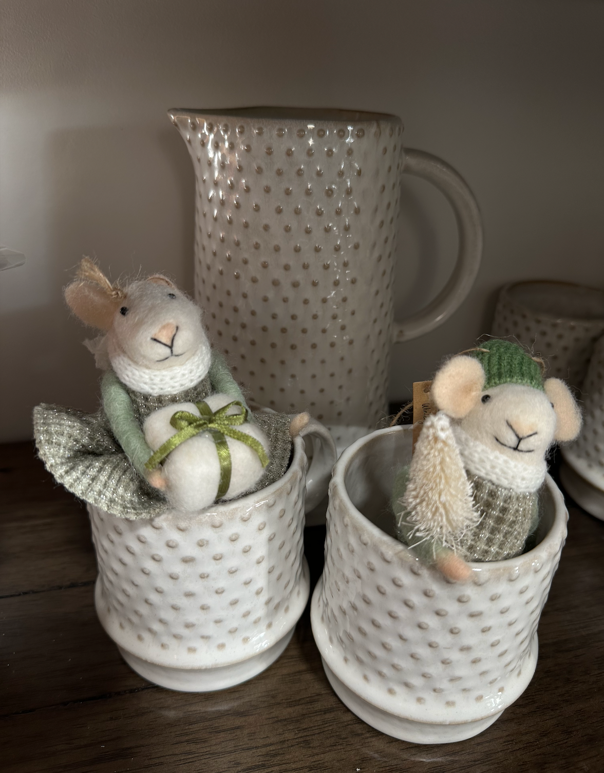 Wintergreen Winnie Mouse Ornament