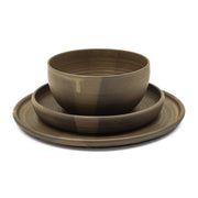 Simple Place Setting - Charcoal (3 Piece Set)