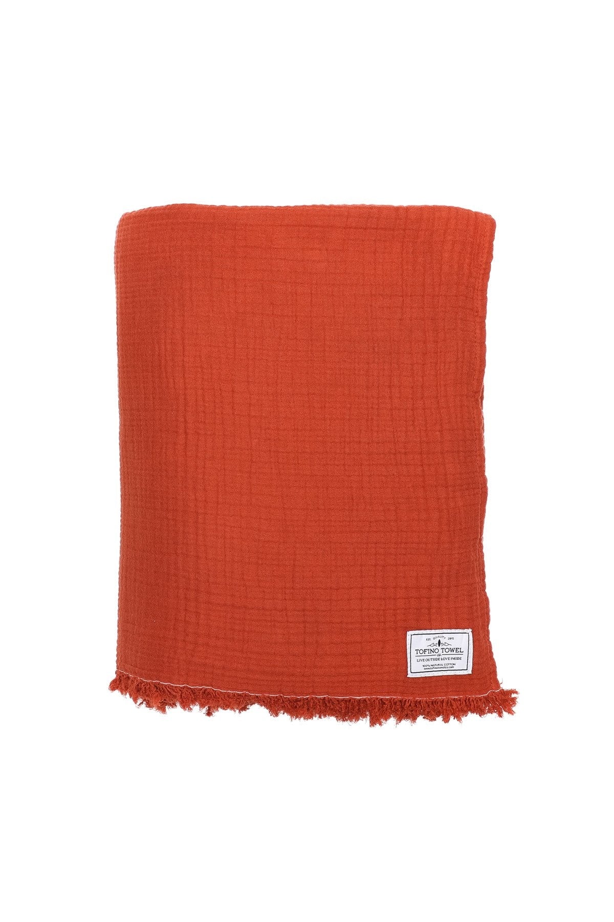 The Capella Bed Cover - Clay - King